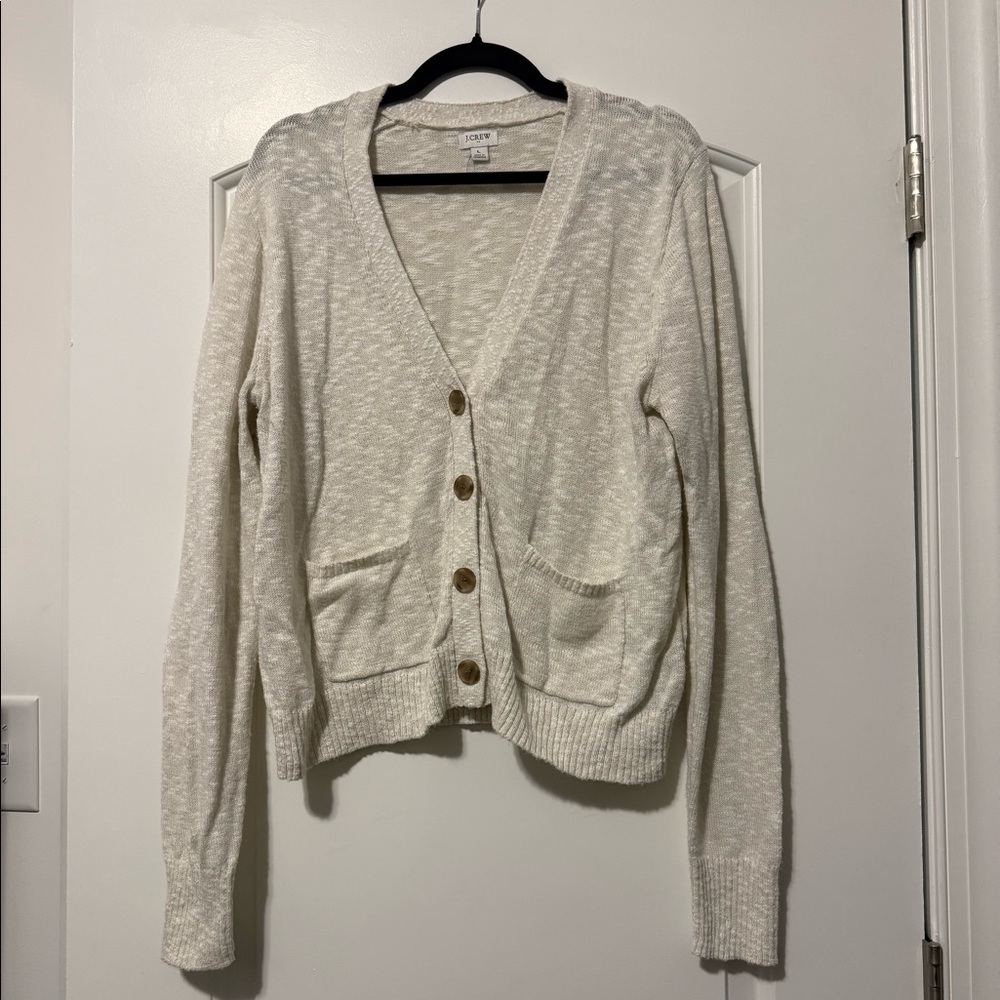 J Crew cardigan size LARGE